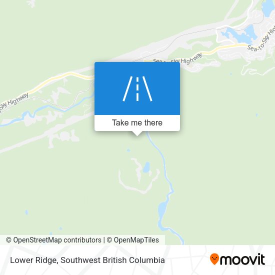 Lower Ridge map