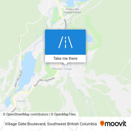 Village Gate Boulevard map