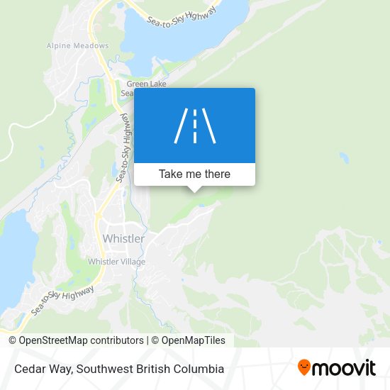 Cedar Way plan