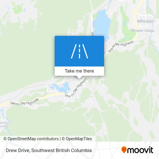 Drew Drive map