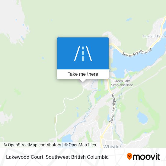 Lakewood Court map