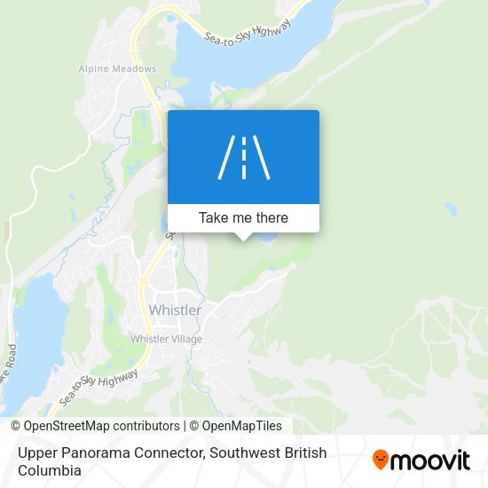 Upper Panorama Connector map