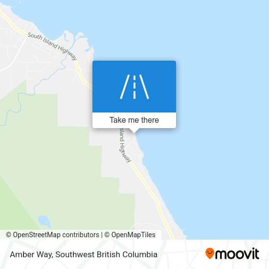 Amber Way map