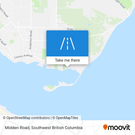 Midden Road map