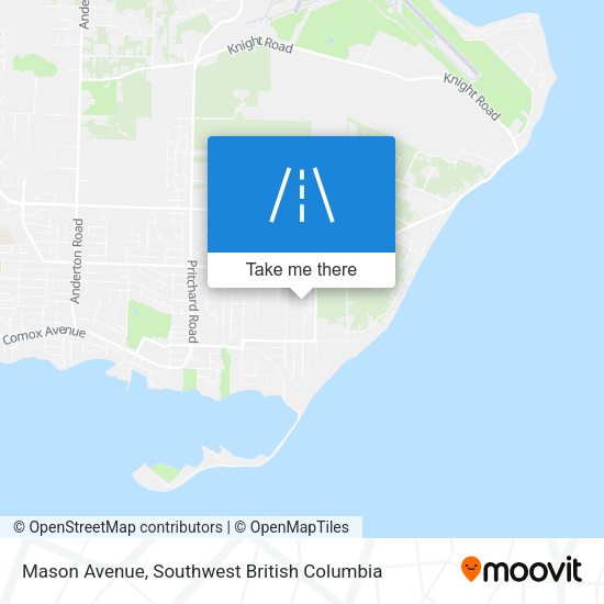 Mason Avenue map