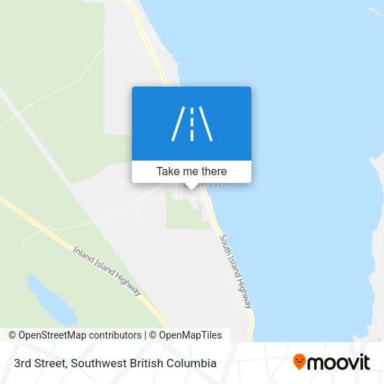 3rd Street map