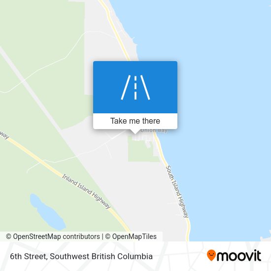 6th Street map