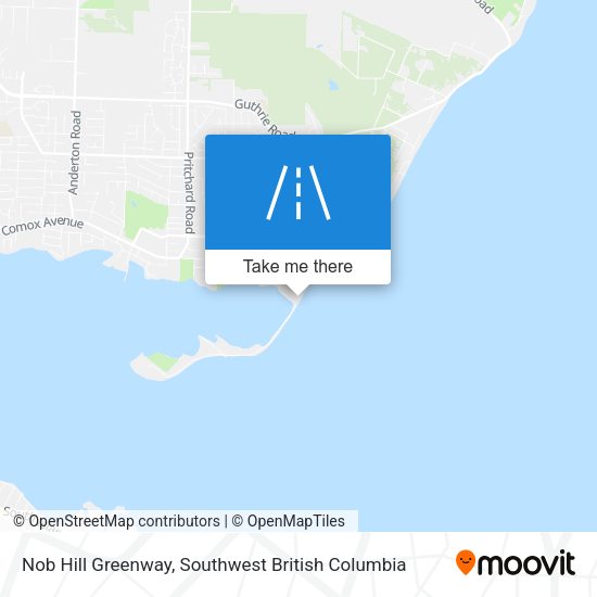 Nob Hill Greenway map