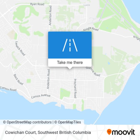 Cowichan Court map