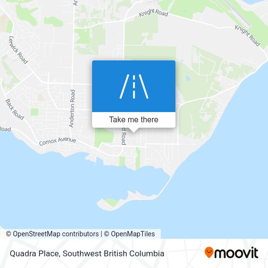 Quadra Place map