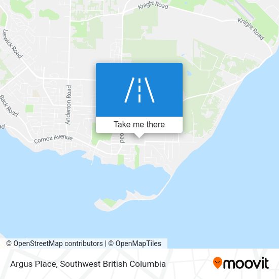 Argus Place map