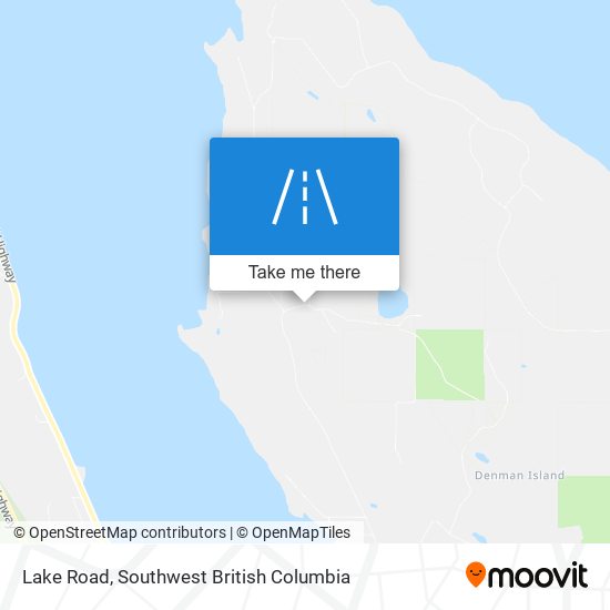 Lake Road map