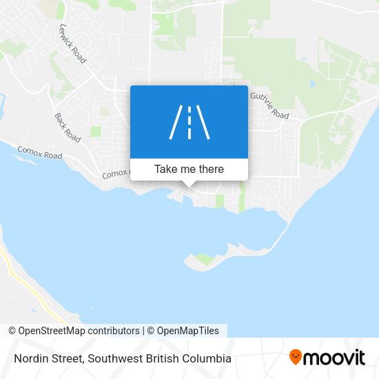 Nordin Street map
