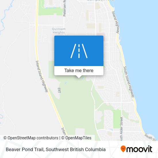 Beaver Pond Trail map