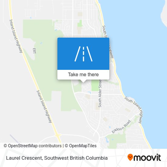 Laurel Crescent map