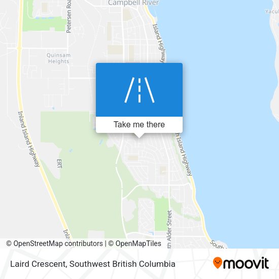 Laird Crescent map