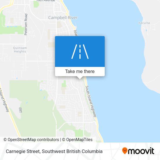 Carnegie Street map