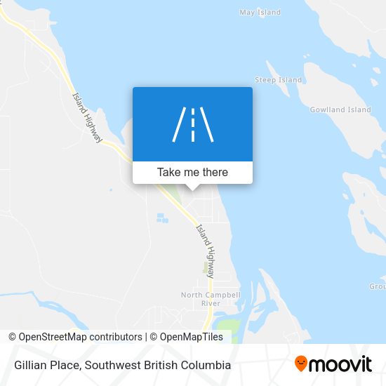 Gillian Place map