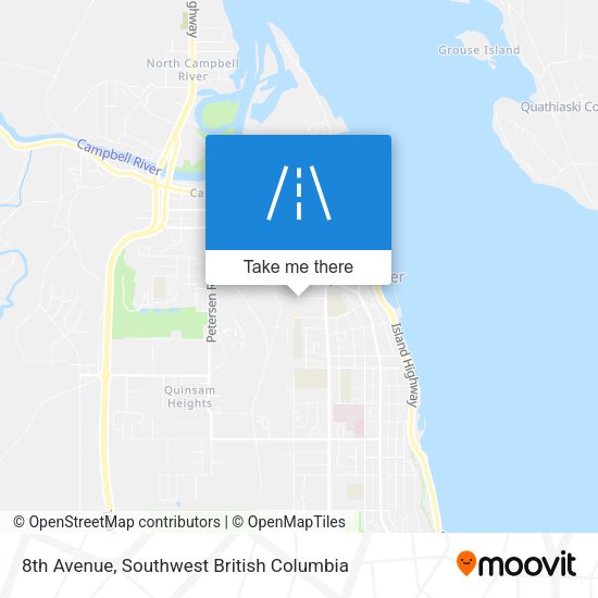 8th Avenue map