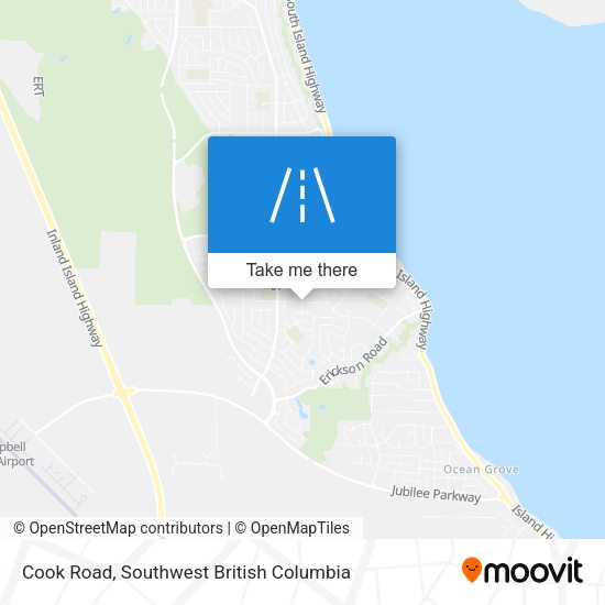 Cook Road map