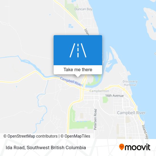 Ida Road map