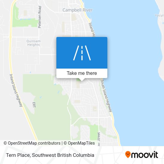 Tern Place map