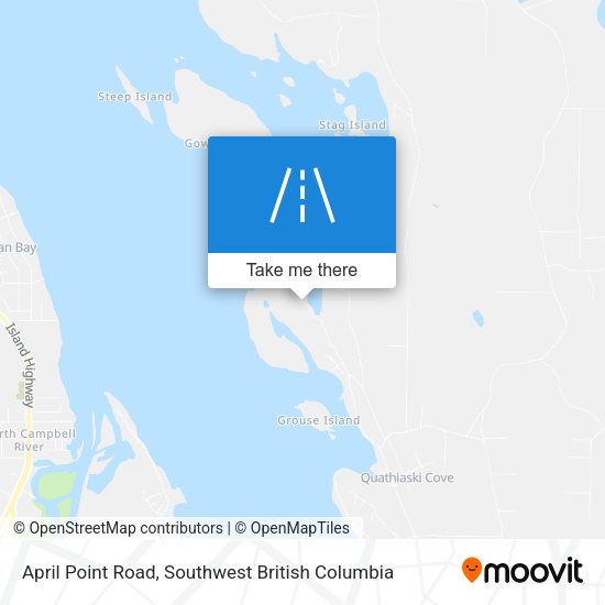 April Point Road map