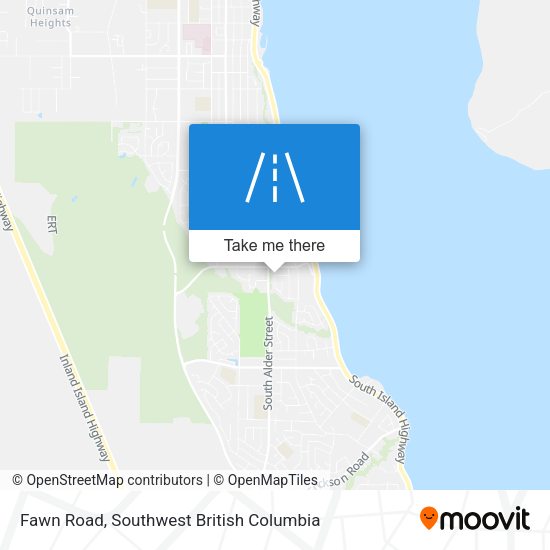 Fawn Road map