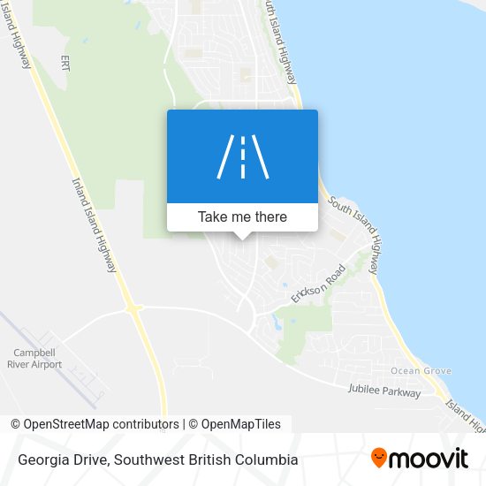 Georgia Drive map