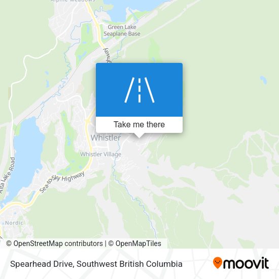 Spearhead Drive map