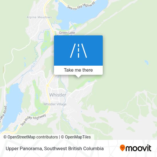 Upper Panorama map