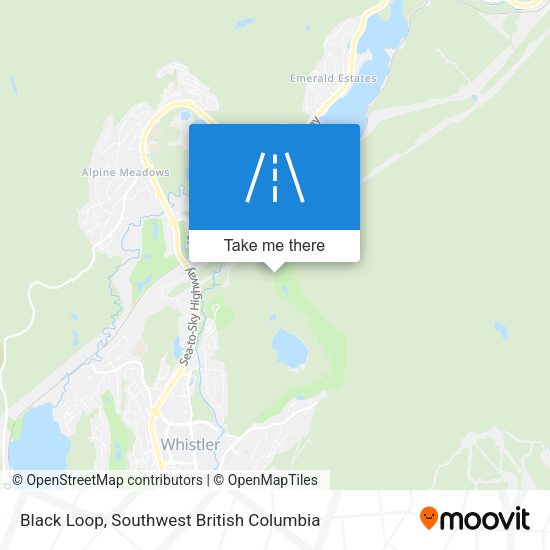 Black Loop map