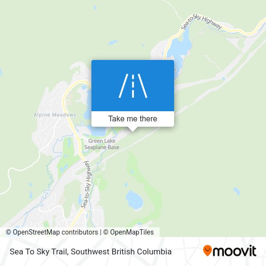 Sea To Sky Trail plan