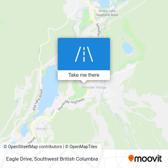 Eagle Drive map