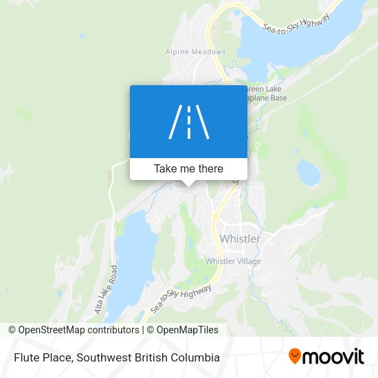 Flute Place map