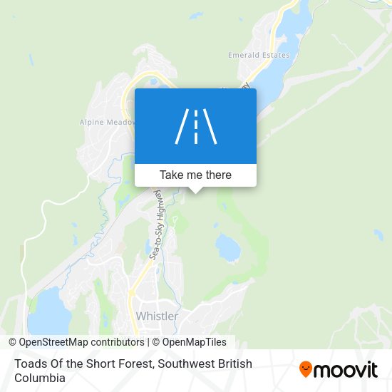 Toads Of the Short Forest map