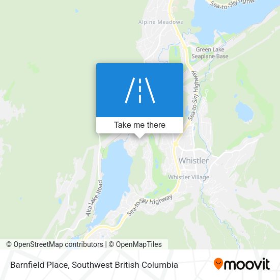 Barnfield Place map