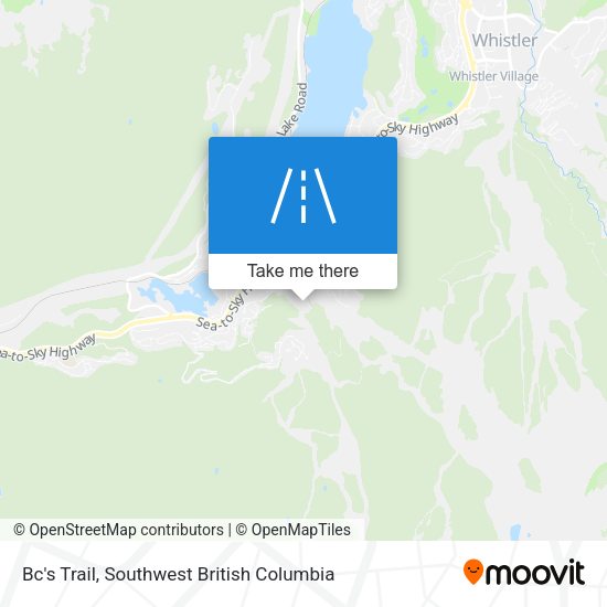 Bc's Trail map
