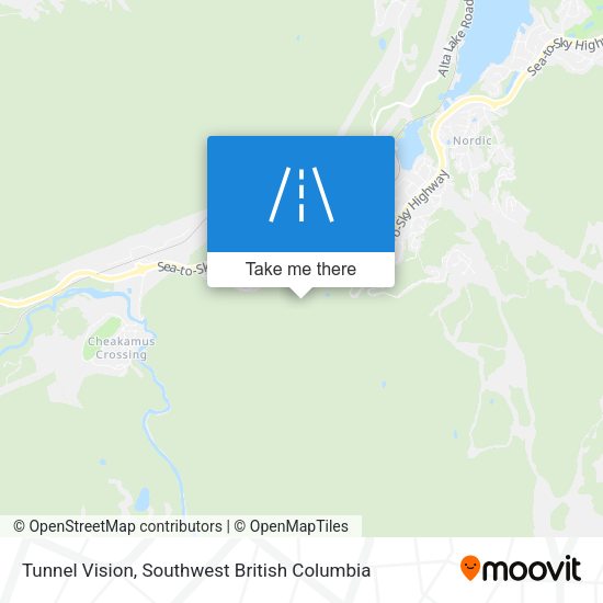 Tunnel Vision map