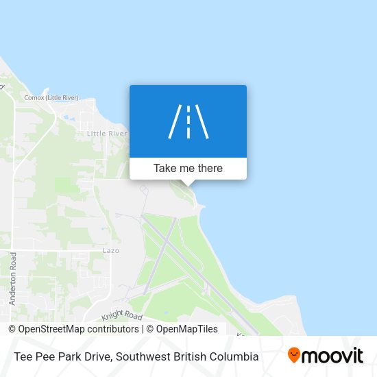 Tee Pee Park Drive map