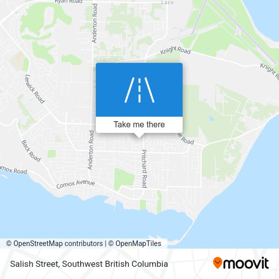 Salish Street map