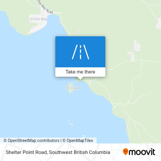 Shelter Point Road plan