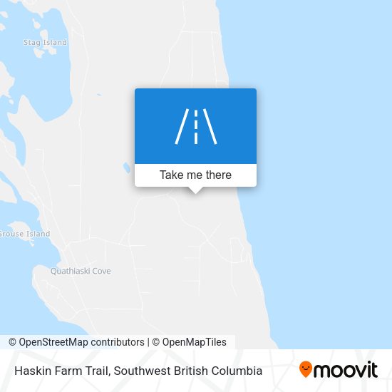 Haskin Farm Trail map