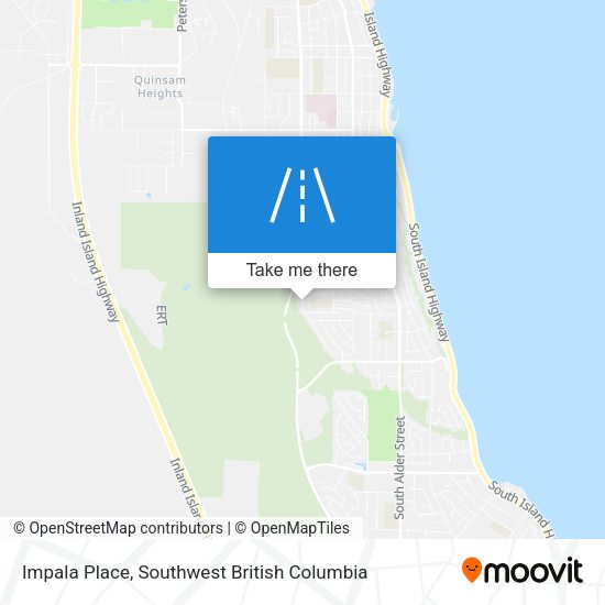 Impala Place map
