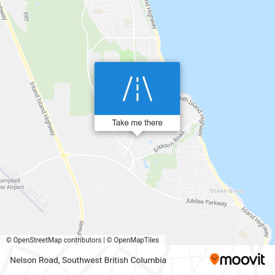 Nelson Road map