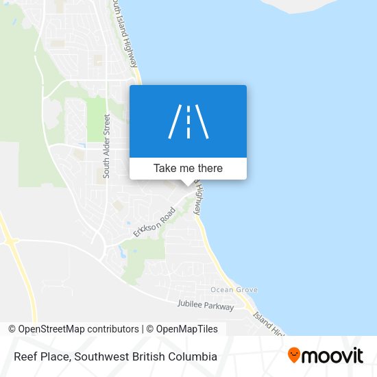 Reef Place map