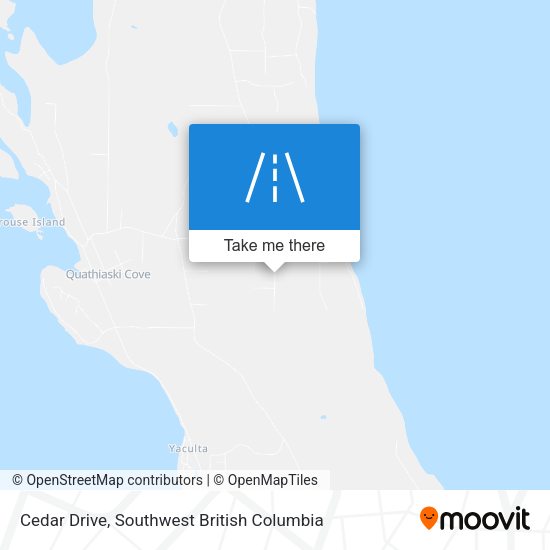 Cedar Drive plan