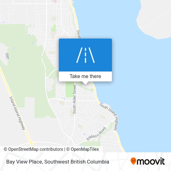 Bay View Place map
