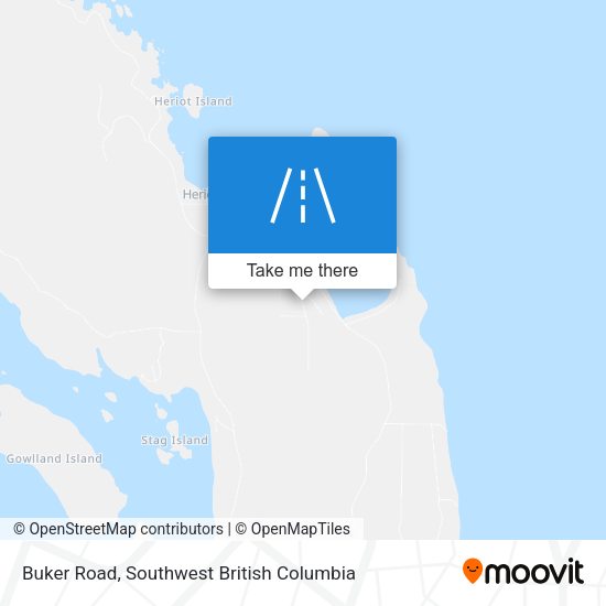 Buker Road map
