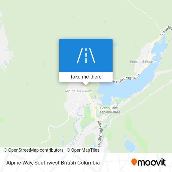 Alpine Way plan